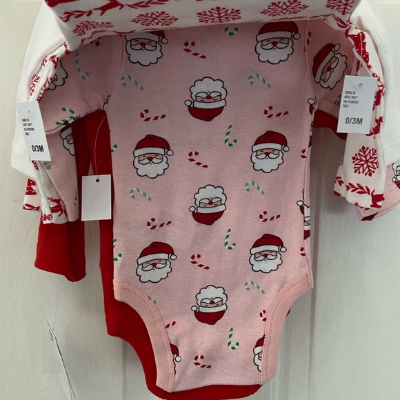 Koala baby 4 pcs onesie Christmas set - Picture 9 of 16